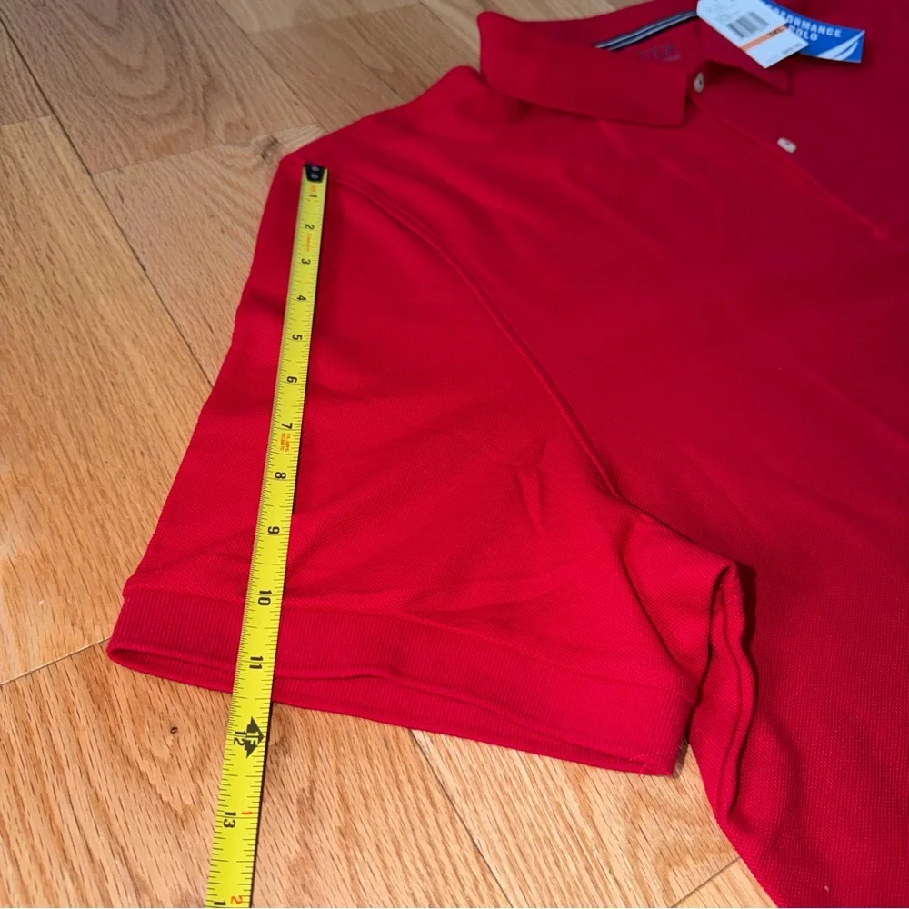 Nautica | Men's Classic-Fit Performance Deck Polo shirt in red Size 3XL - Picture 10 of 13
